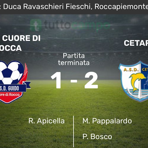 Altro risultato positivo per l'ADS Cetara che conquista i tre punti a Roccapiemonte