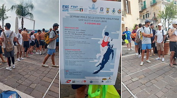 Al via la seconda giornata di gara con il 7° Trofeo di Cetara 
