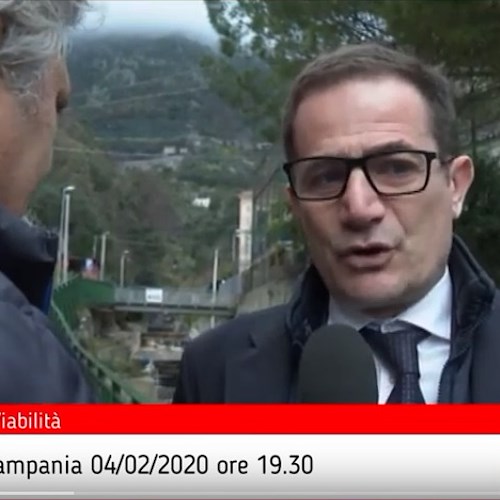 Al TGR si parla di sicurezza in Costa d’Amalfi, sindaco Cetara: «Con i fondi interventi sui torrenti e un parcheggio» 
