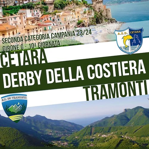 Maiori, 10 dicembre il Derby della Costiera