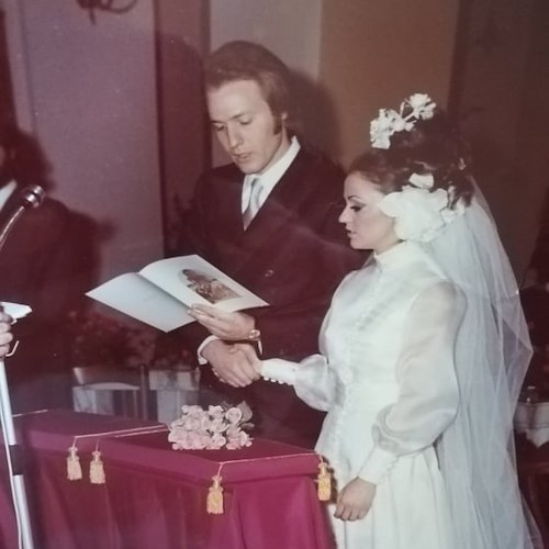 Cetara: Anna Rita e Aldo Marano festeggiano 50 anni di matrimonio