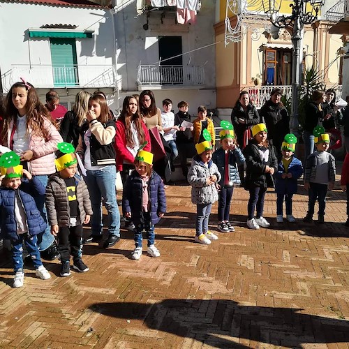 Cetara, la scuola celebra la festa mondiale dell'albero