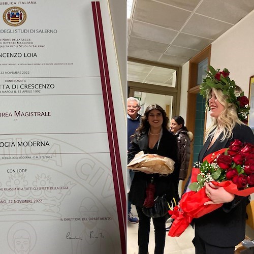 Laurea magistrale in Filologia per Benedetta Di Crescenzo, 110 e lode