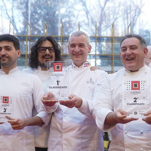 Milano. Sal De Riso con il suo "Principe Milanese" secondo per un soffio al concorso Artisti del Panettone 2021