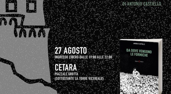 Domani a Cetara “Camminare dentro un libro”: al Piazzale Grotta la presentazione del romanzo di Antonio Castiello